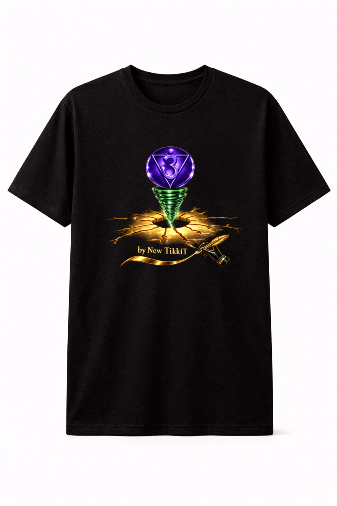 Spiritual Awakening Statement T-Shirt by New TikkiT