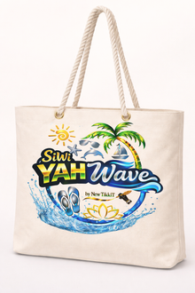SiWi YAH Wave Tote Bag by New TikkiT