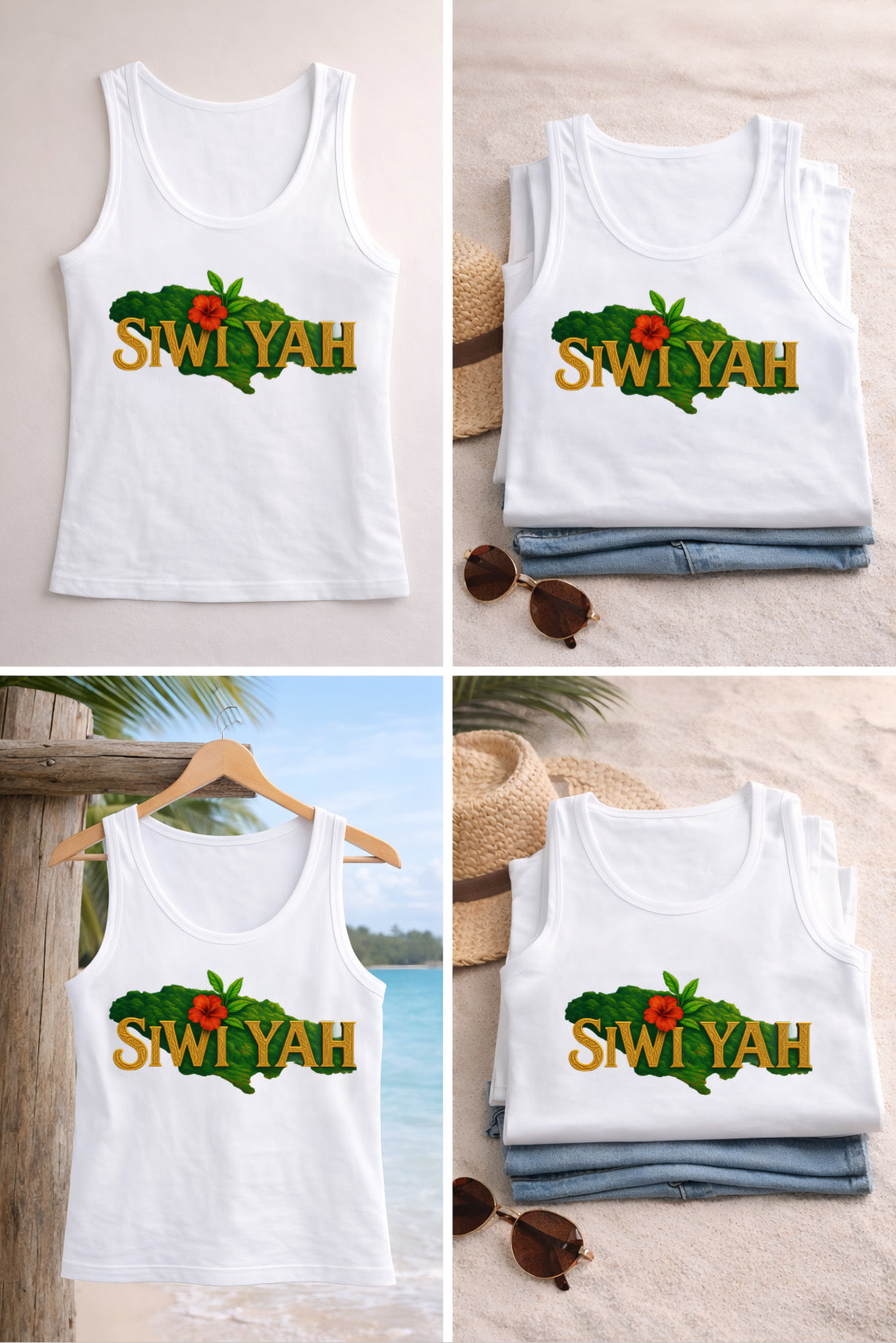 SiWi YAH Island Essence Female Tank Top by New TikkiT