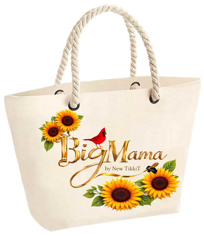 Big Mama Sunflower Tote Bag by New TikkiT