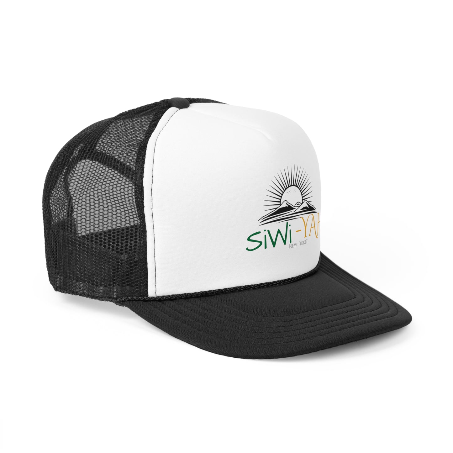 Sunrise SiWi-YAH Trucker Cap – Stylish Outdoor Headwear, Perfect for Festivals, Beach Days, Camping, and Everyday Wear