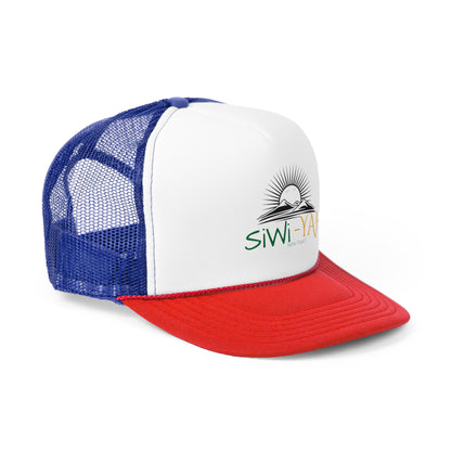 Sunrise SiWi-YAH Trucker Cap – Stylish Outdoor Headwear, Perfect for Festivals, Beach Days, Camping, and Everyday Wear
