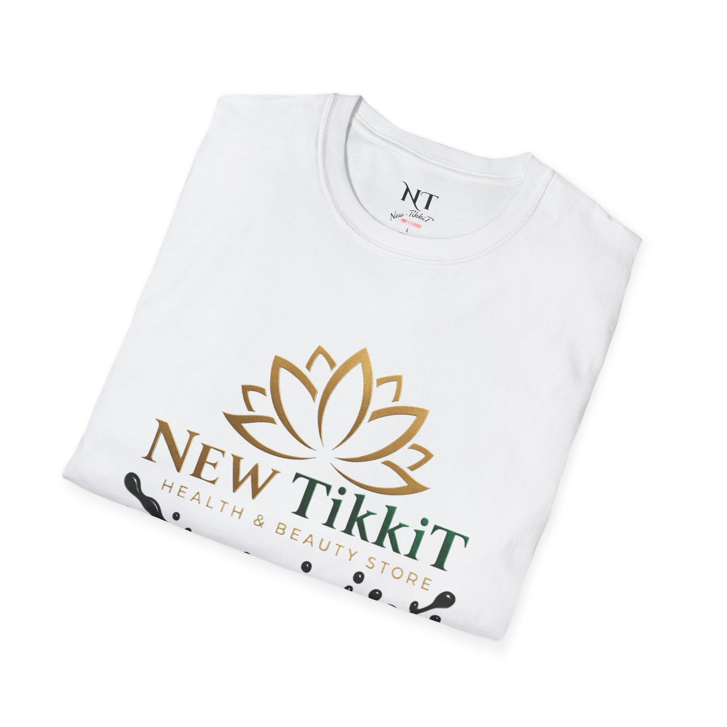 Spa-Inspired T-Shirt, Relaxation Wear, Gift for Wellness Enthusiasts, Spa Day, Casual Style, Lotus Design Tee