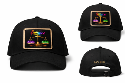 Balance Luxury Patch Baseball Cap  by New TikkiT