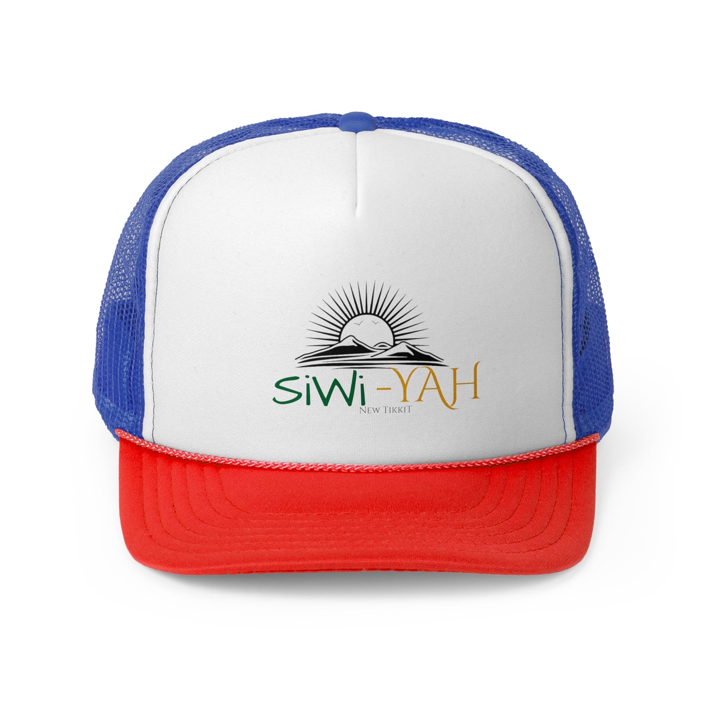 Sunrise SiWi-YAH Trucker Cap – Stylish Outdoor Headwear, Perfect for Festivals, Beach Days, Camping, and Everyday Wear