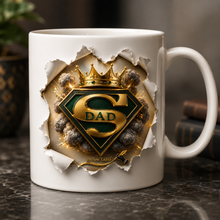 Super Dad Ceramic Mug by New TikkiT