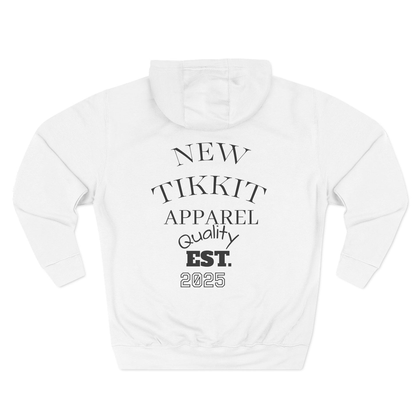 Stylish Three-Panel Fleece Hoodie, Cozy Apparel for Everyday Wear, Perfect Gift for Birthdays, Casual Comfort for All Seasons