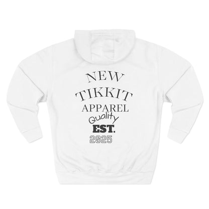 Stylish Three-Panel Fleece Hoodie, Cozy Apparel for Everyday Wear, Perfect Gift for Birthdays, Casual Comfort for All Seasons