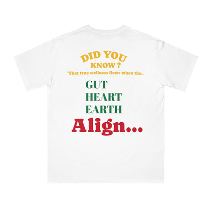 Daily Dose Healing T-Shirt, Organic Tee, Unisex Shirt, Mindfulness Apparel, Gift for Wellness Lovers, Align Your Vibe