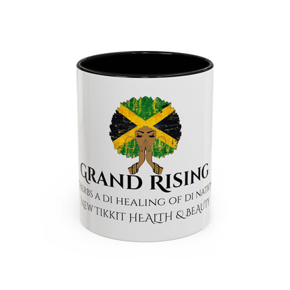 Jamaican-Inspired Accent Coffee Mug | Grand Rising Coffee Cup, Unique Gift for Herbal Tea Lovers, Eco-Friendly Kitchenware, [...]