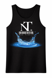 NT Splash White Tank Top Summer Essential by New TikkiT