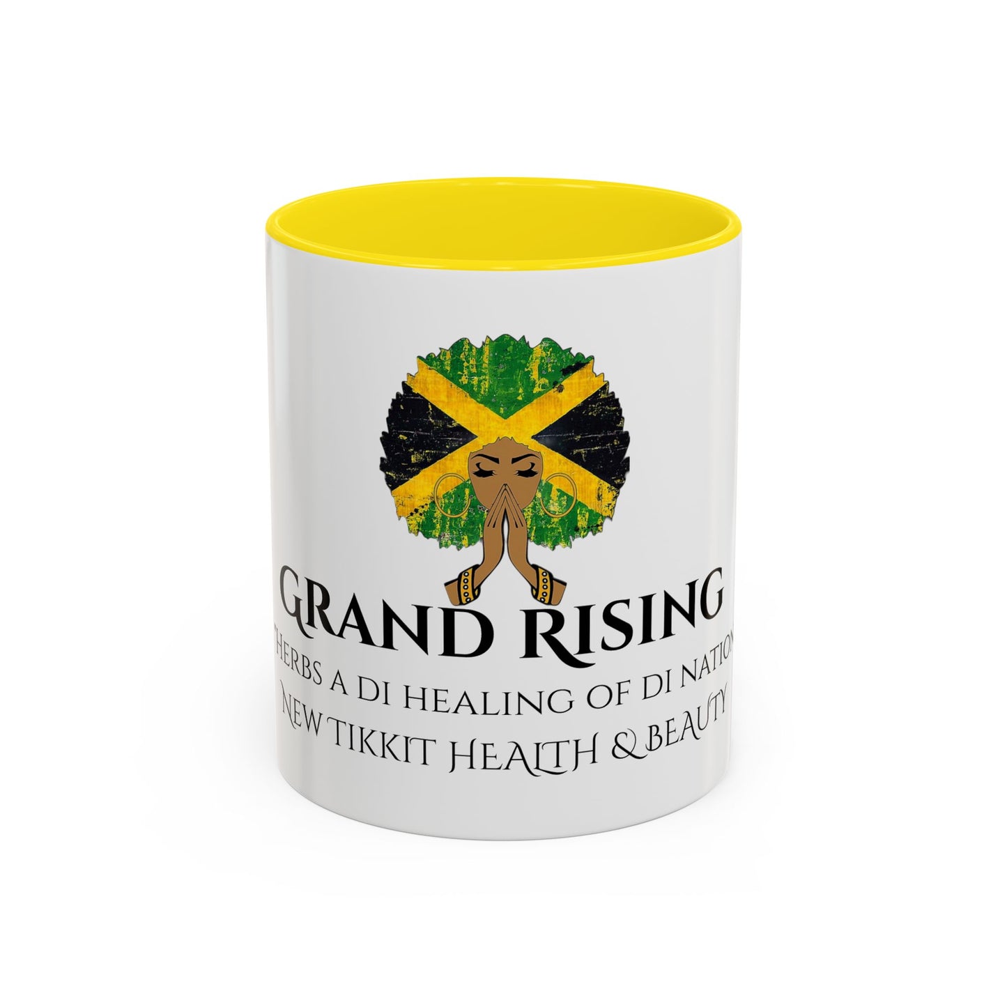 Jamaican-Inspired Accent Coffee Mug | Grand Rising Coffee Cup, Unique Gift for Herbal Tea Lovers, Eco-Friendly Kitchenware, [...]