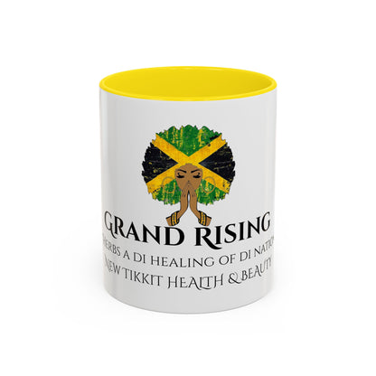 Jamaican-Inspired Accent Coffee Mug | Grand Rising Coffee Cup, Unique Gift for Herbal Tea Lovers, Eco-Friendly Kitchenware, [...]