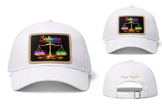 Balance Luxury Patch Baseball Cap  by New TikkiT