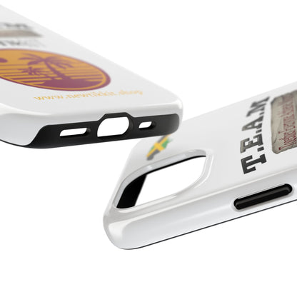 Vibrant Team Spirit Phone Case - Motivational Cell Phone Cover, T.E.A.M. Design, Perfect Gift for Friends, Inspirational Tech Accessories