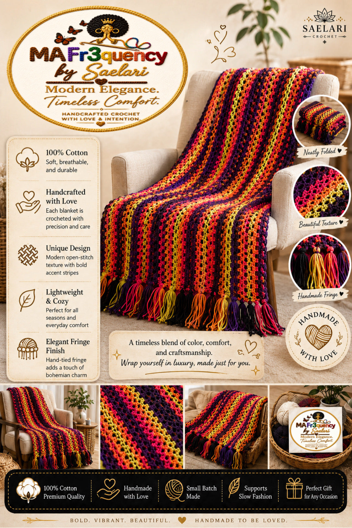 ShaKaura Crochet Blanket MA Fr3quency D!vine by Saelari