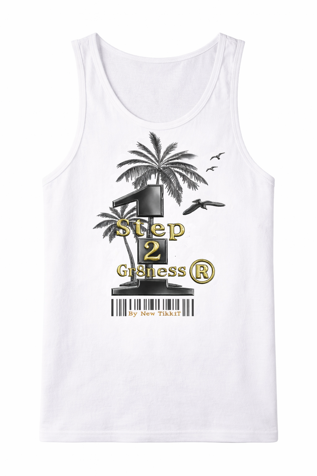 1 Step 2 Gr8n3SS Tank Top by New TikkiT