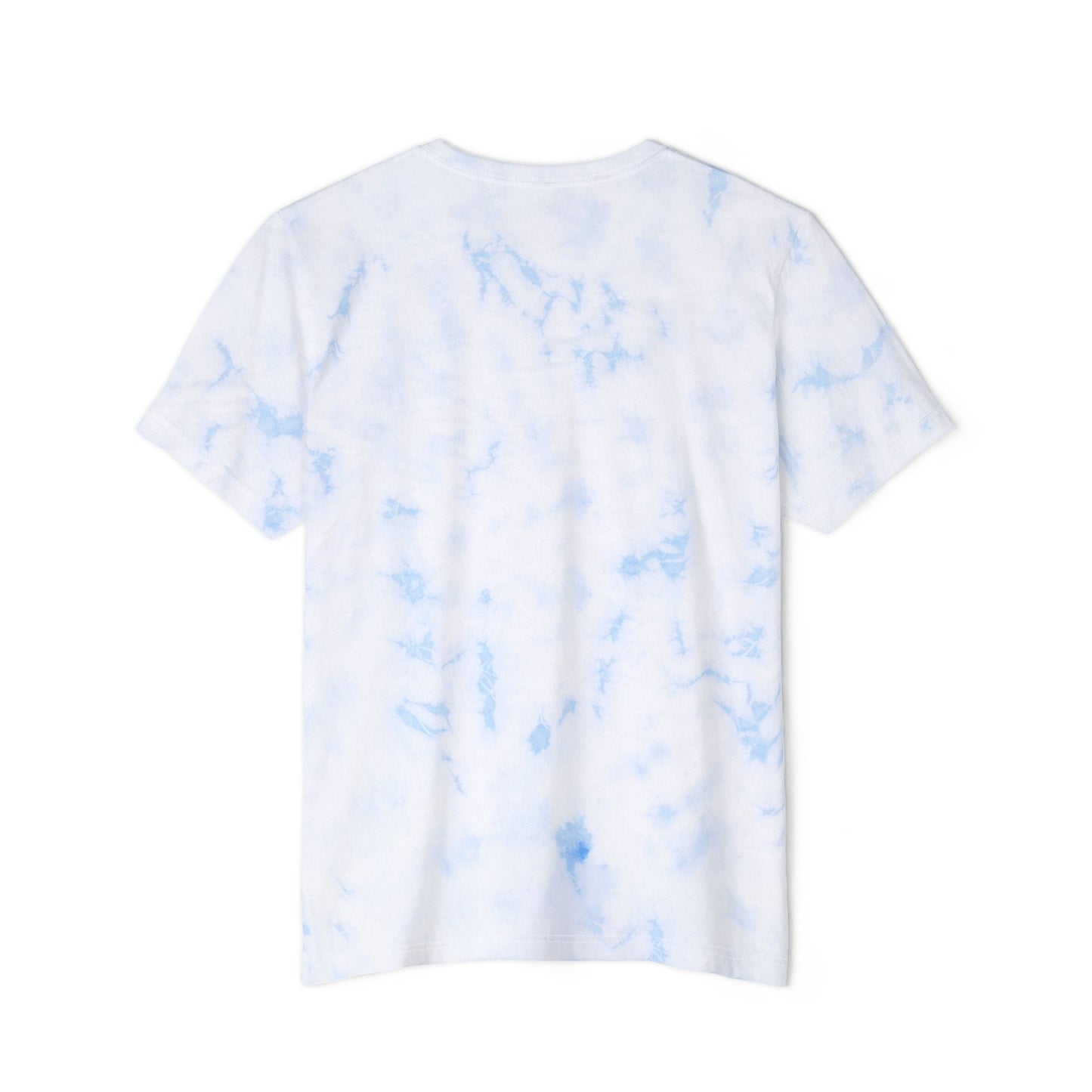 Unisex Tie-Dyed T-Shirt with Floral Design | Stylish Summer Tee, Casual Wear, Gift for Her, Eco-Friendly Fashion, Trendy Outfit