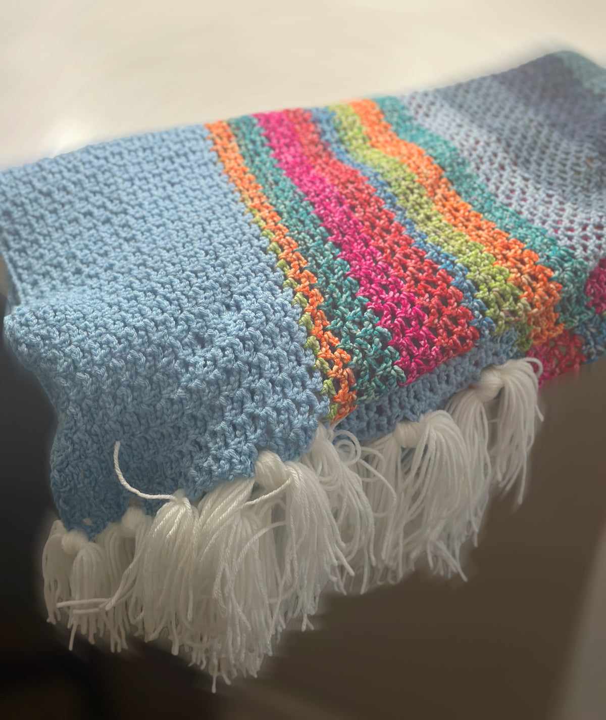 Sol Manda Cotton Crochet Blanket MA Fr3quency D!vine by Saelari