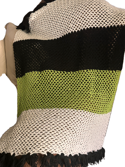 Toddler Cotton Crochet Blanket Nature D!vine MA Fr3quency D!vine by Saelari™