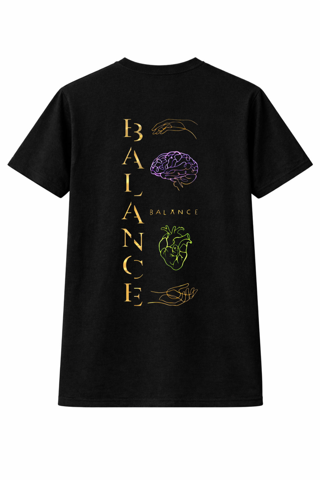 Balance Mind & Heart Tshirt  by New TikkiT