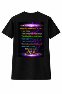 Spiritual Awakening Statement T-Shirt by New TikkiT