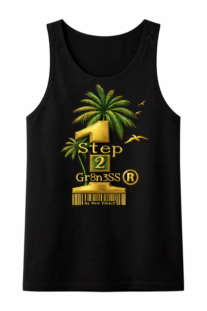 1 Step 2 Gr8n3SS Tank Top by New TikkiT