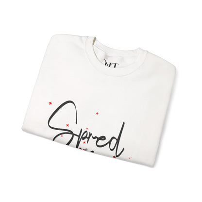 Inspirational Crewneck Sweatshirt - "Spread LUV" Design - Unisex Heavy Blend™