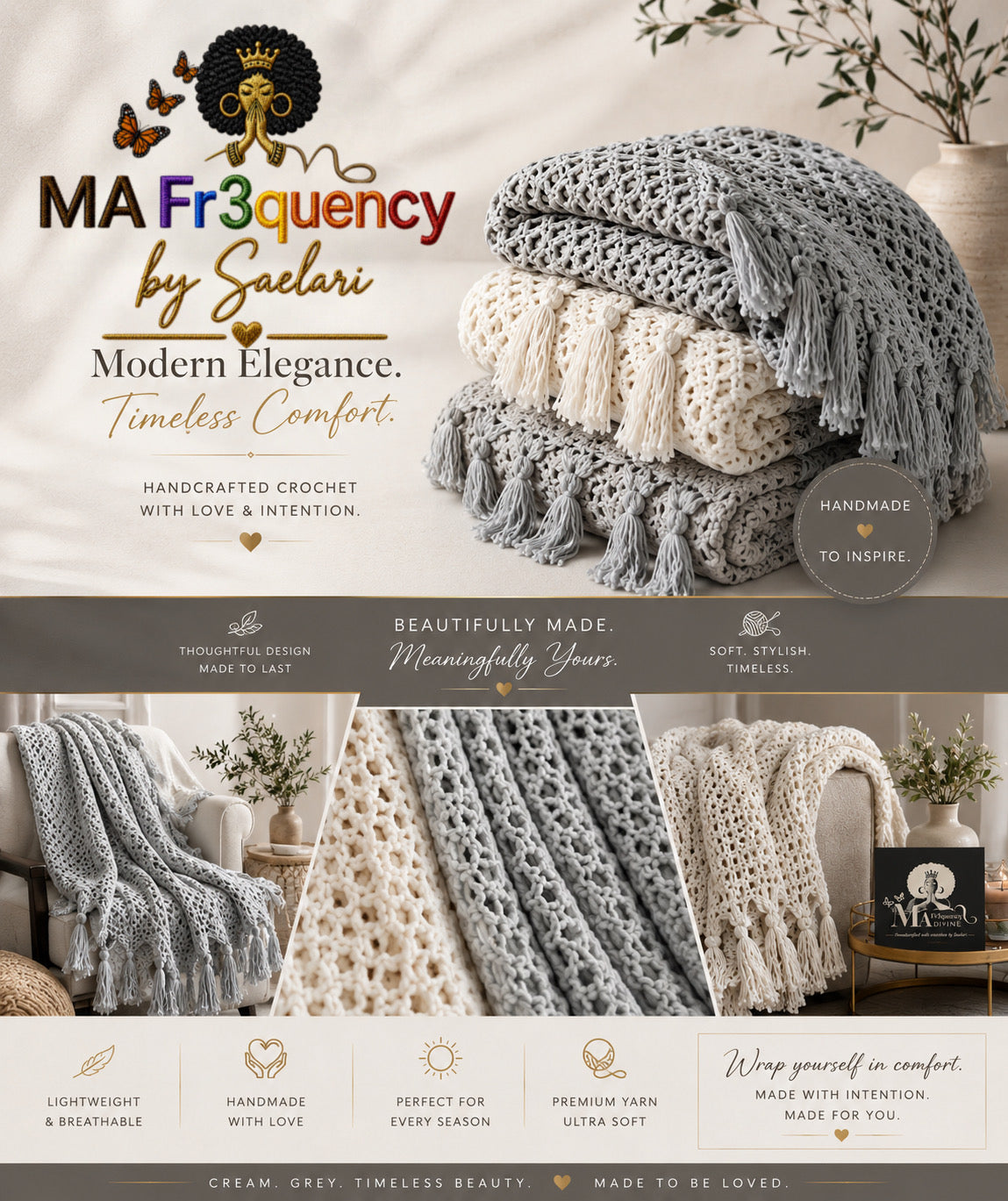 MA Fr3quency D!vine Crochet Blanket by Saelari