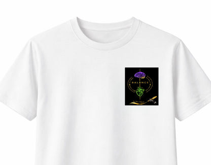 Balance Mind & Heart Tshirt  by New TikkiT