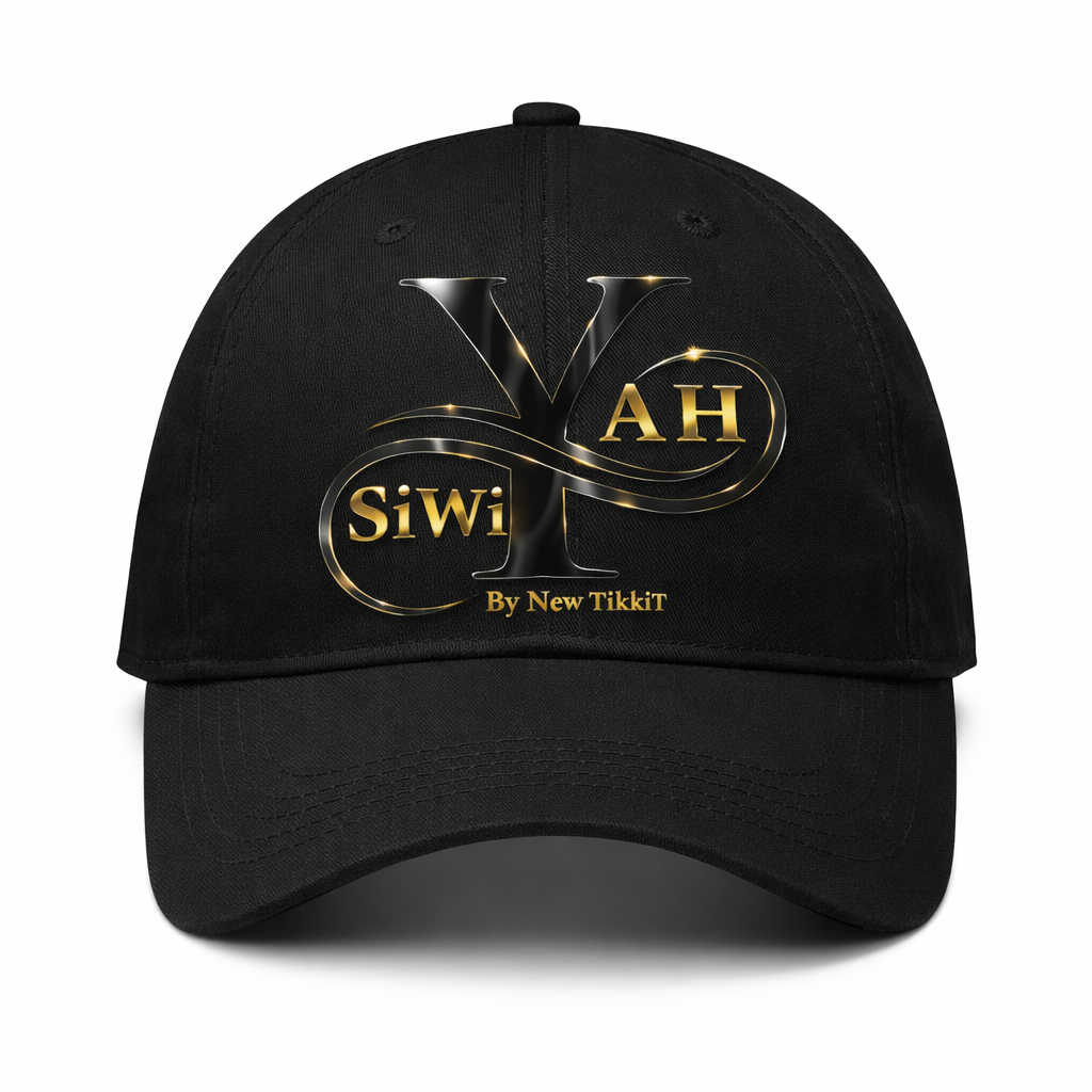 SiWi YAH Signature Cap Black & Gold Edition by New TikkiT