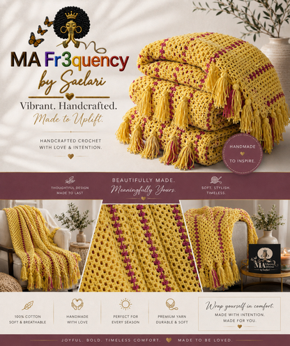 MA Fr3quency D!vine Crochet Blanket by Saelari