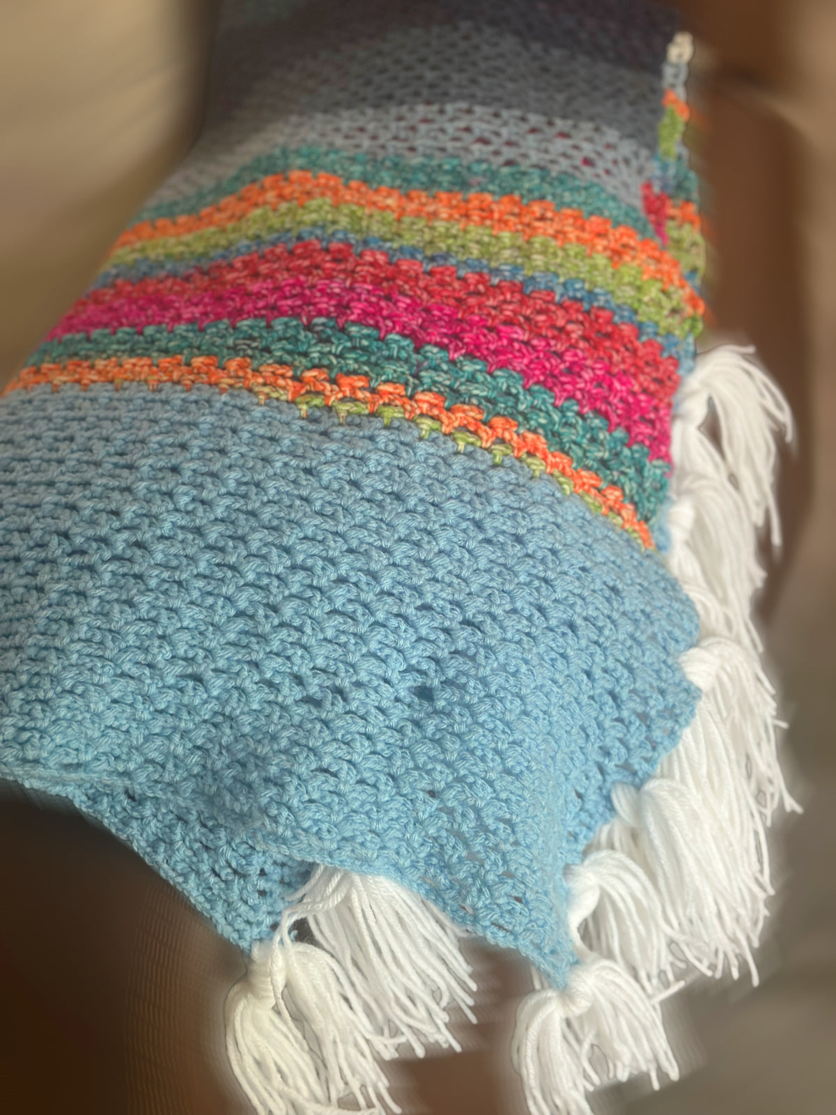 Sol Manda Cotton Crochet Blanket MA Fr3quency D!vine by Saelari