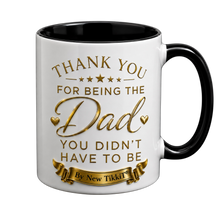 Father's Day Thank You Dad Ceramic Mug by New TikkiT