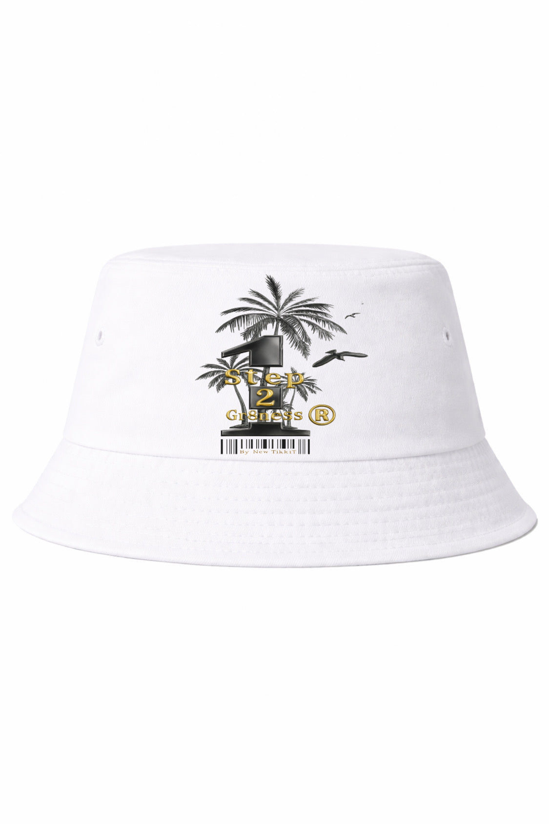 1 Step 2 Gr8n3ss Bucket Hat by New TikkiT