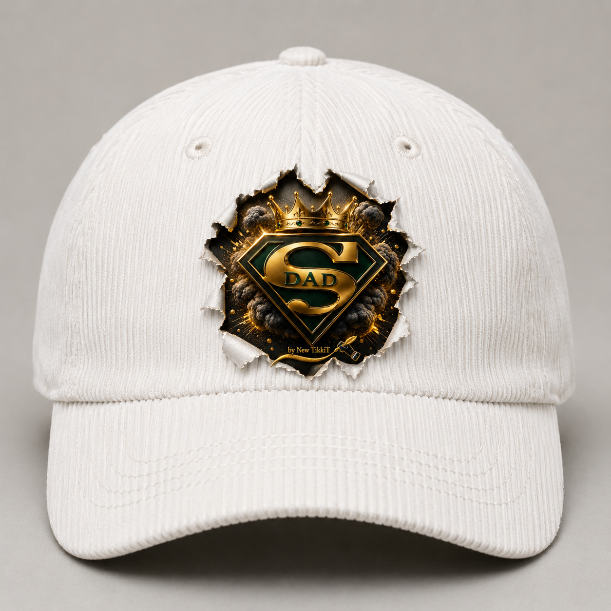 Super Dad Corduroy Cap by New TikkiT