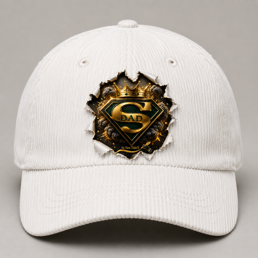 Super Dad Corduroy Cap by New TikkiT
