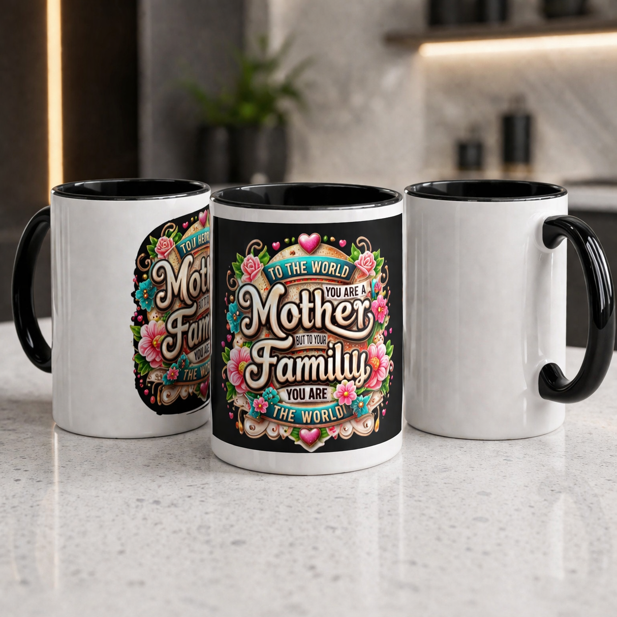 Mother’s Love Statement Mug by New TikkiT