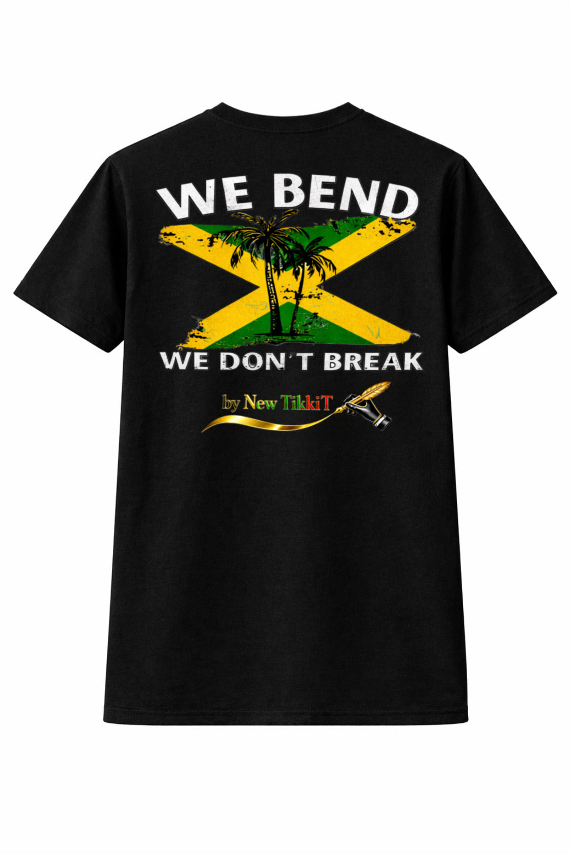Out of Many One People Jamaican Heritage T-Shirt 🇯🇲 by New TikkiT