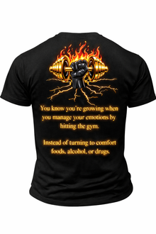 Discipline Over Comfort T-Shirt by New TikkiT
