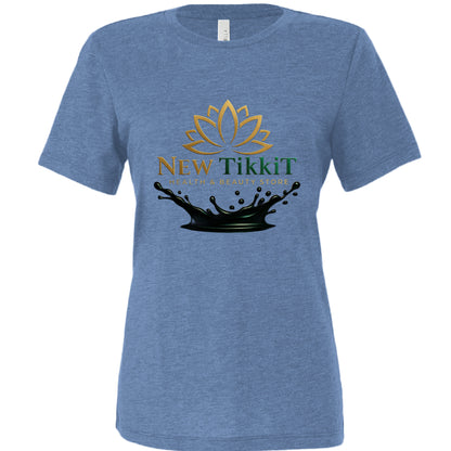 Blue Triblend - FRONT