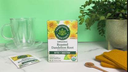 Roasted Dandelion Root Tea